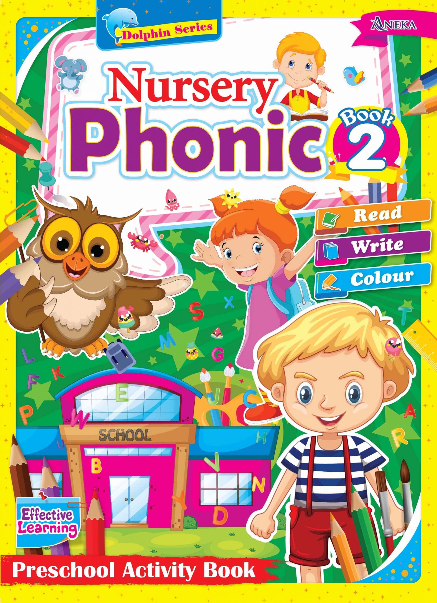 Home Books Activity Books Dolphine Series Nursery Phonic Book 2